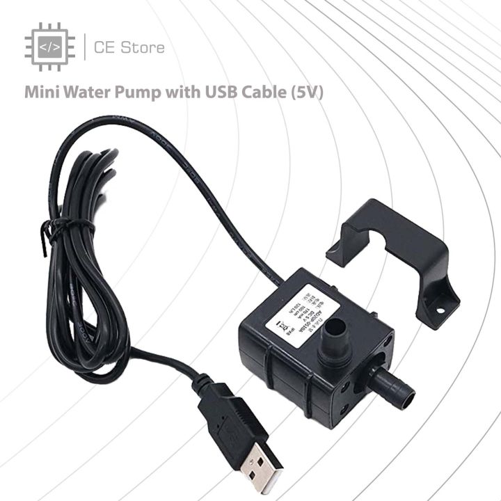 Mini Water Pump with USB Cable (5V) - CE Store
