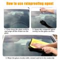 Fantastic Car Glass Rainproof Agent for Auto Windshiled Rearview Mirror Goggles Hydrophobic Coating Water Repellent Spray Agent (Sky Online). 