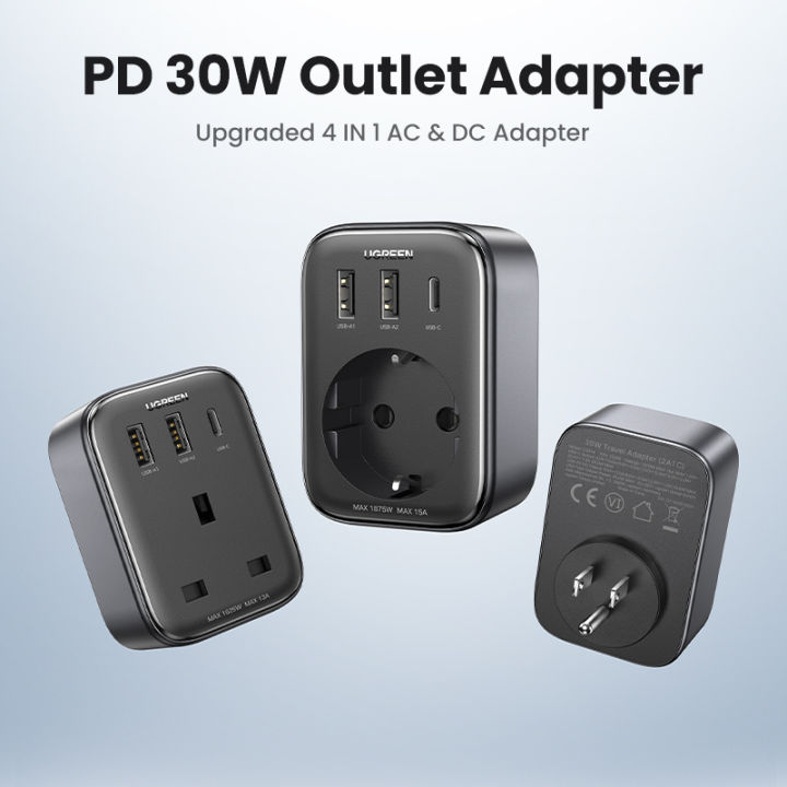 (Preorder)%20Ugreen%204%20in%201%20GaN%20Socket%20Adapter%20PD%2030W%202%20USB%20A%20&%201Type%20c%20Port%20&%201%20DC%20Extend%20Port%20For%20Phone%20PC%20TV%20Fan%20Projector%20-%20Image%202