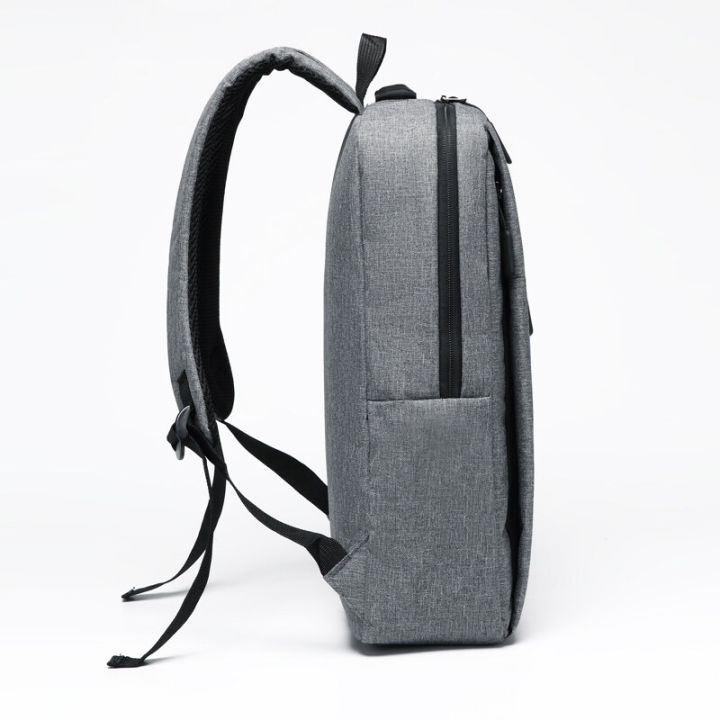 (Preorder)%C2%A0Slim%20laptop%20backpack,%20business%20bag,%20men's%20quality%20golf%20backpack%20with%20USB%20port,%2014-inch%20work%20compartment,%20lightweight%20travel%20backpack,%20gray%20color.%20-%20Image%205
