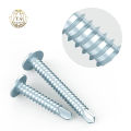 ကြယ်သီးကာဗိုက်စကူ Cross Recessed Wafer Head Self Drilling Screw. 