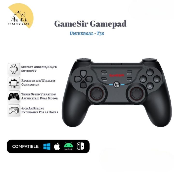 GameSir%20T3s%20Bluetooth%205.0%20Wireless%20Gamepad%20Switch%20Game%20Controller%20For%20Android,%20PC,%20ios%20-%20Image%202