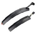 Folding Bicycle Fenders with Taillight Quick Release MTB Front Rear Mudguards Cycling Parts Bike Fenders. 