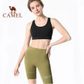 (Preorder) Camel Women's Sports Underwear Shockproof Cross Back Exercise Sports Bra အမျိုးသမီးဝတ်အားကစားအင်္ကျီ. 