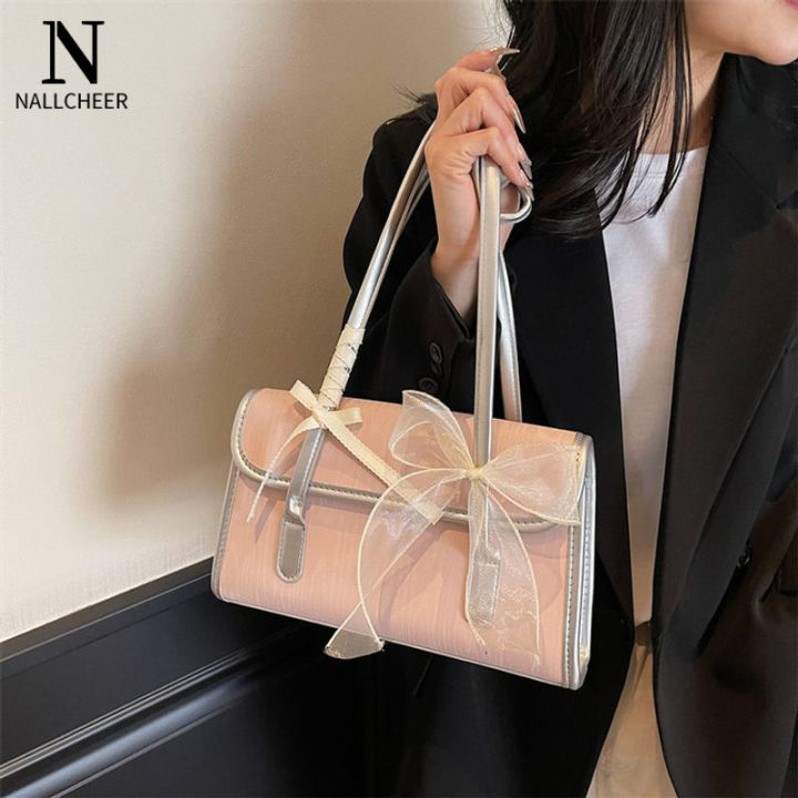 (Preorder)%20Fashion%20Bow%20Shoulder%20Bag%20Elegant%20Handbag%20-%20Image%203