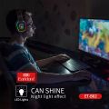 Tech Xtreme_ Earldom Mic LED Light Long microphone Stereo headset gaming Gamer 7.1 usb RGB  gaming headphones with microphone. 