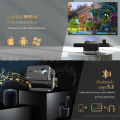 (Preorder) XGODY Gimbal A6 Portable Smart Projector, Android TV System, Native 1080P, 4K Support, 500 ANSI Lumens, 180° Rotation, ScreenCast/Airplay/Miracast Support Automatic Image Alignment for Home Theater. 
