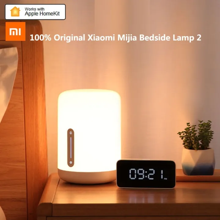 Xiaomi Mijia Bedside Lamp 2 Smart Light Voice Control Touch Switch Mi Home App LED Bulb for Apple Homekit Siri