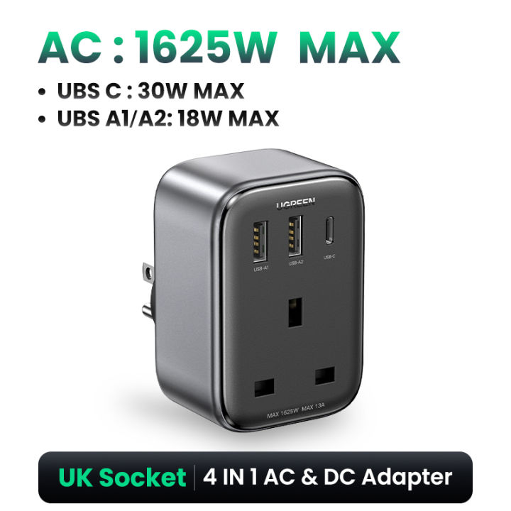 (Preorder)%20Ugreen%204%20in%201%20GaN%20Socket%20Adapter%20PD%2030W%202%20USB%20A%20&%201Type%20c%20Port%20&%201%20DC%20Extend%20Port%20For%20Phone%20PC%20TV%20Fan%20Projector%20-%20Image%209