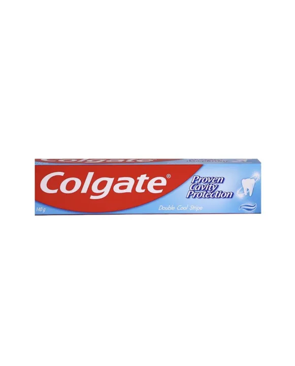 Colgate Double Cool Stripe 140g | Shop.com.mm