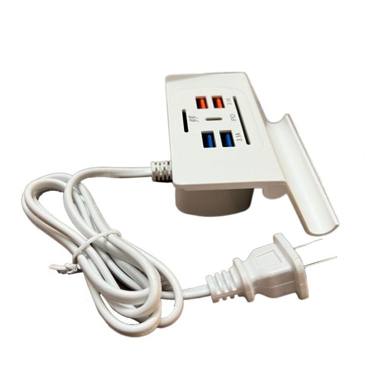 multi-port%20pd%20charging%20head%203.1a%20fast%20charging%20socket%20with%20phone%20stand%20-%20Image%2010