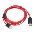 Micro USB to HDMI 1080P HD TV Cable Adapter for Android Samsung Phones 11PIN. 