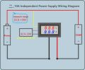 Digital Voltmeter Ammeter DC 100V 10A Panel. 