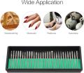 Clover 30PCS Mini Diamond Burs  Drill Bits for Engraving Grinding Wheel Abrasive Shank Wood Stone Engraving Dremel Rotary Tools. 