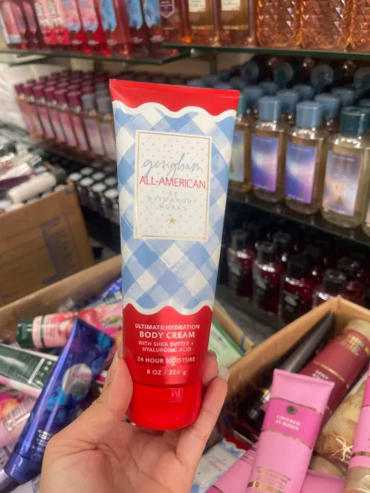 (Preorder)Bath%20&%20Body%20Works%20Gingham%20All-American%20Ultimate%20Hydration%20Body%20Cream%20226g.%20Genuine%20-%20Image%202