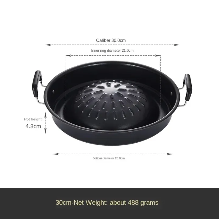 Golden%20Pyae%20Thai%20Style%20Outdoor%20Round%20Barbecue%20Grill%20Pan%20Aluminum%20Non-stick%20Smokeless%20BBQ%20Griddle%20Pan%20(30%20cm%20%E1%80%99%E1%80%B0%E1%80%80%E1%80%91%E1%80%A1%E1%80%AD%E1%80%AF%E1%80%B8)%20-%20Image%208