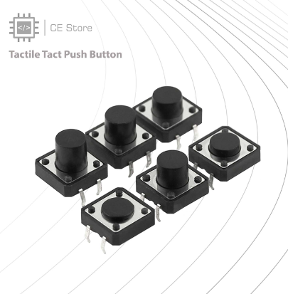 Tactile Tact Push Button - CE Store, Electrical Circuitry & Parts