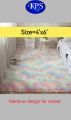 Rainbow color design fur carpet (4'x6' & 6'x6.5') သက်တန့်ဒီဇိုင်းမွှေနုကော်ဇော. 