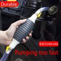 ၂မိတာ ဆီစုပ် ရေစုပ် ပိုက် Liquid Sucker, Manual Siphon Pump with 2M Syphon Hose liquid, Oil transfer for Car truck Motocycle. 