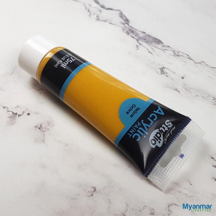 Yellow Ochre -  75ml - Acrylic Paint - Mont Marte