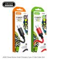 JOKADE JA002 DAWEI series smart charging data cable (2 meters) (Type-C). 
