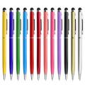 2 in 1 Slim Capacitive Stylus Ballpoint Pen (Black Ink). 