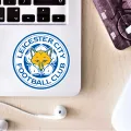 Leicester City FC Soccer Team Sticker - 4 Pcs Set | Laptop Sticker | Car Sticker | Phone Sticker | Waterbottle Sticker | Wall Sticker | Die Cut Sticker | Waterproof Sticker. 