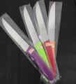 Flower Rose Stainless steel Kitchen Knife 21cm(Random Color). 