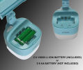 Rechargeable Emergency Flashing Lamp Light. 
