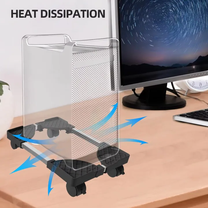 Adjustable%20Computer%20Tower%20Stand%20with%20Rolling%20Caster%20Wheels%20Mobile%20PC%20Holder%20Tower%20Stand%20Under%20Desk%20Fit%20-%20Image%207
