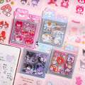 Labubu/Sanrio/ Lotso 20 Pcs Stickers Kawaii Decorative Cinnamoroll Kuromi My Melody Cartoon Stickers. 