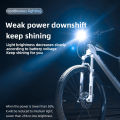 (Preorder) ROCKBROS USB Rechargeable LED Bike Headlight စက်ဘီးမီး. 