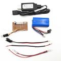 Full Scale 2.4G Remote Control Electronic Equipment Suit for WPL B-36 B-14  B-24  B-16  C-14 C-24 Kit RC Crawler Car Part Accessories. 