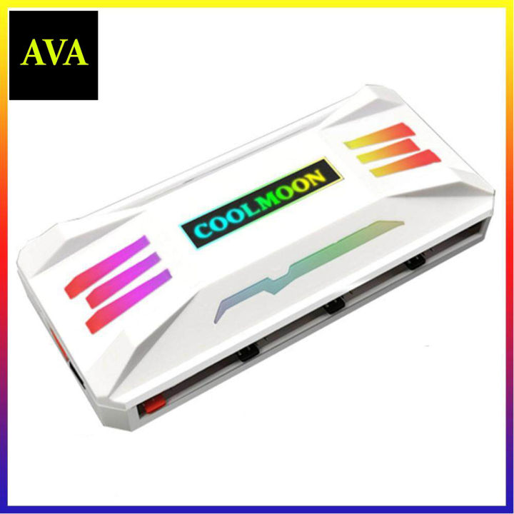 COOLMOON%20RGB%20Controller%204Pin%20PWM%205V%203Pin%20ARGB%20Fan%20%20Controler%20-%20Image%202