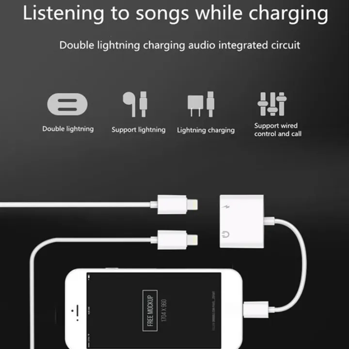 Dual%20Lighting%20Adapter%20For%20iPhone%207%208%20X%20Splitter%202%20in%201%20Charger%20-%20Image%207