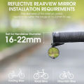 Fold Up Bicycle Bar End Mirror – West Biking. 