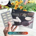 (Preorder)  Sesame + Cold-pressed Black Sesame Oil 60 capsules Black Sesame Oil helps nourish bones, knee joints, nourish hair, sleep well. Ready to ship. Sesame [A22]. 