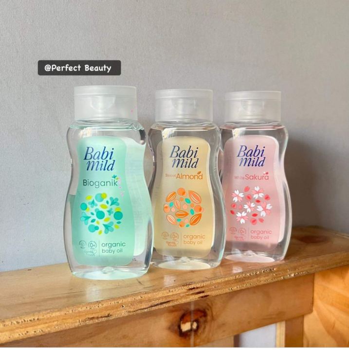 babi mild organic baby oil(100ml)cs0108