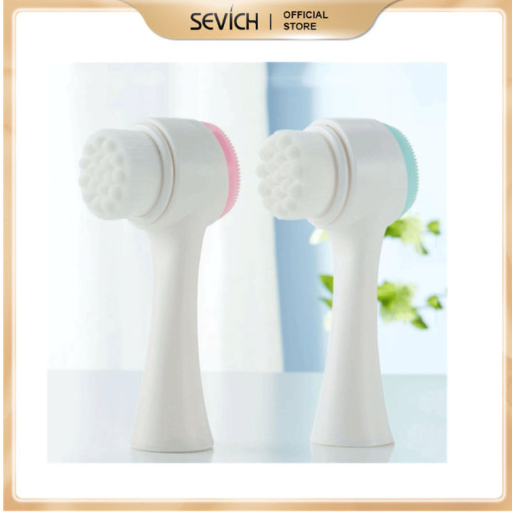 (Preorder)SEVICH%203D%20Face%20Wash%20Brush%20Double%20Side%20Cleaning%20Massage%20Skin%20Care%20Tool%20-%20Image%202