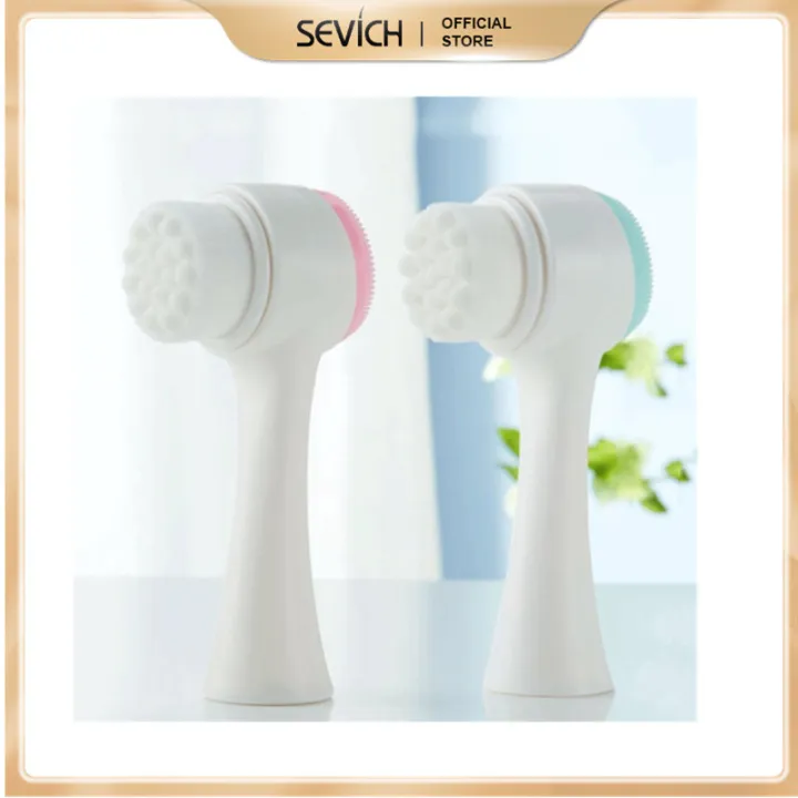(Preorder)SEVICH%203D%20Face%20Wash%20Brush%20Double%20Side%20Cleaning%20Massage%20Skin%20Care%20Tool%20-%20Image%202