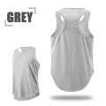 [Kiwis] Gym tank top, men's workout tank top, body building shirt, men's singlet sleeveless plain t-shirt. 