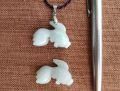 Fish pendant jade, ကျောက်စိမ်းငါး ဆွဲသီး. 