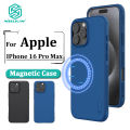 (Preorder)  Nillkin Hard PC + TPU MagSafe Case For iPhone 16 Pro Max Phone Case Luxury Frosted PC + TPU Hard Protection Back Coverဖုန်းကာဗာ. 