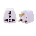 Universal Travel Adapter Convertor, AU/EU/USA to UK 3 Pin Plug AC Power Adaptor, 1 Piece. 