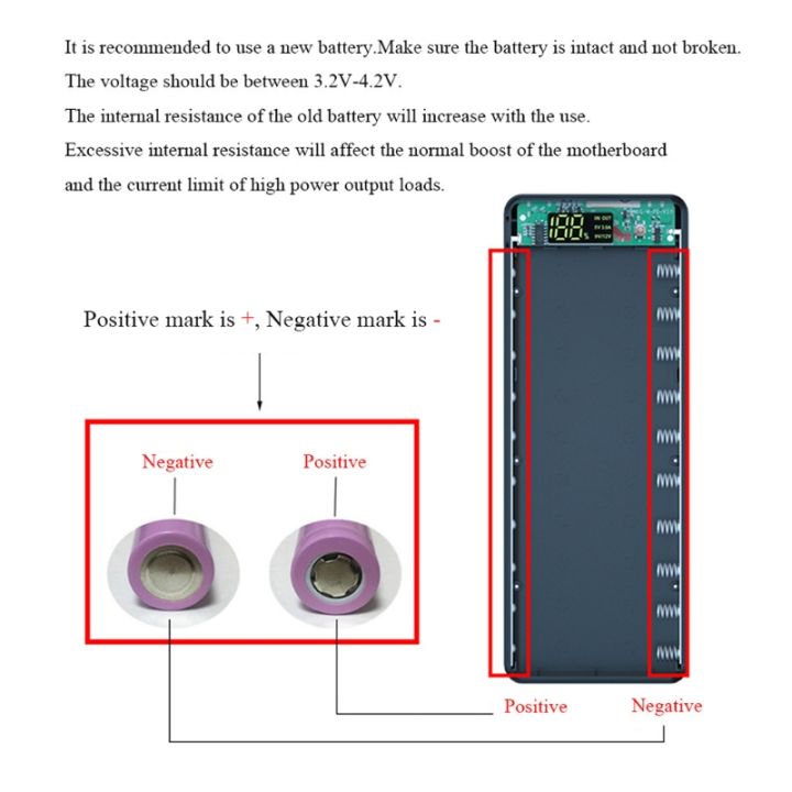 Detachable%20QC3.0%20USB%20LCD%20Display%20DIY%2010x18650%20Battery%20Case%20PowerBank%20Shell%20Portable%20External%20Box%20(without%20battery)%20-%20Image%209