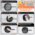 (Preorder) MEYER CAST IRON 24CM cast iron pan, round shape, FLAT DOSA TAWA (48146-C) ဟင်းချက်အိုး. 