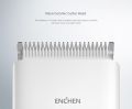Xiaomi Enchen Electric Hair Trimmer Clipper USB Rechargeable Ceramic Hair Cutter Fast Charging Hair Men Trimmer Clipper - White. 