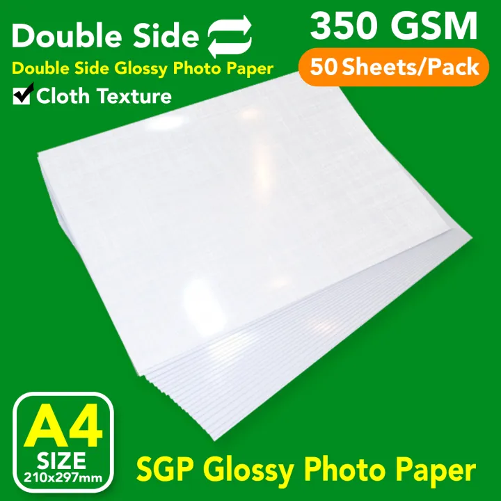 SGP%20Glossy%20Photo%20Paper%20%7C%20350%20g%20%7C%20Cloth%20Texture%20%7C%202%20Sided%20%7C%20A4%20Size%2050%20Sheets%20%7C%20Printer%20Photographic%20Paper%20for%20Inkjet%20Printers%20Office%20Supplies%20-%20Image%202