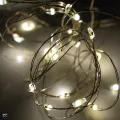 Fairy Lights LED with Batteries 20 LED Fairy Lights Battery Operated Short Wire Warm White Mini Wire Fairy Lights Indoor Small Outdoor Bottles Wall Room Party Wedding Decoration. 
