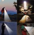 Head Lamp Outdoor Night Fishing Headlight Glare Lithium Search Light Head-mounted Waterproof Mini Small Lithium Headlights. 